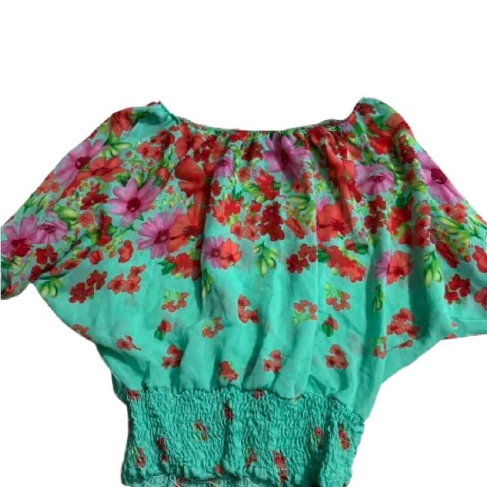 Floral Off-Shoulder Women's Top